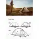 چادر یک نفره نیچرهایک CLOUD-UP ULTRALIGHT مدل NH19ZP017 اورجینال