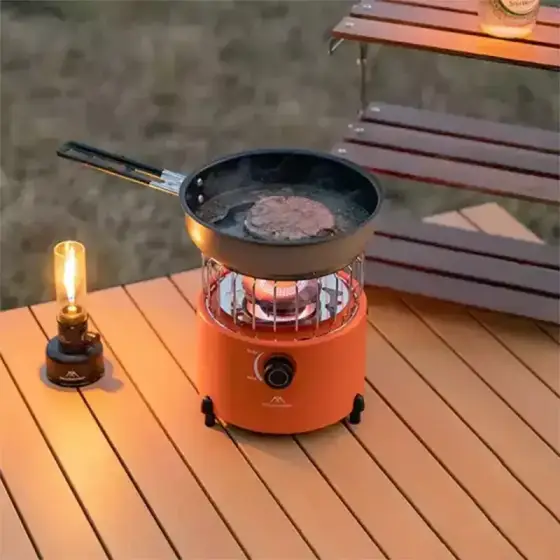 بخاری و اجاق کمپینگ 2 در 1 ماونتین هایکر مدل SZK1107 اورجینال