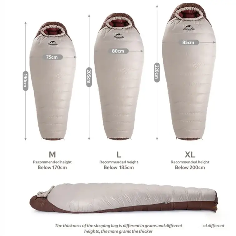 کیسه خواب نیچرهایک مدل SnowBird 7 NH20YD001
