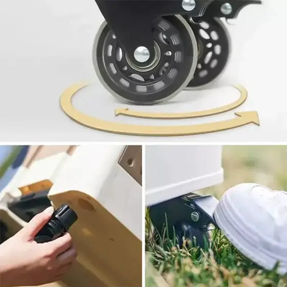 جعبه چرخ‌دار ذخیره‌سازی نیچرهایک مدل CNK2350XB012