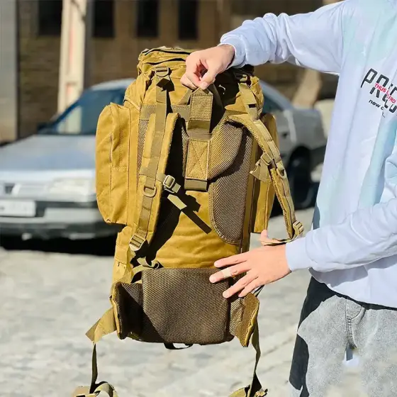 کوله پشتی تاکتیکال 80 لیتری